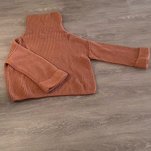 Free people waffle sweater